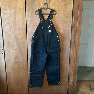 Carhartt Men’s Black Duck Insulated Overalls